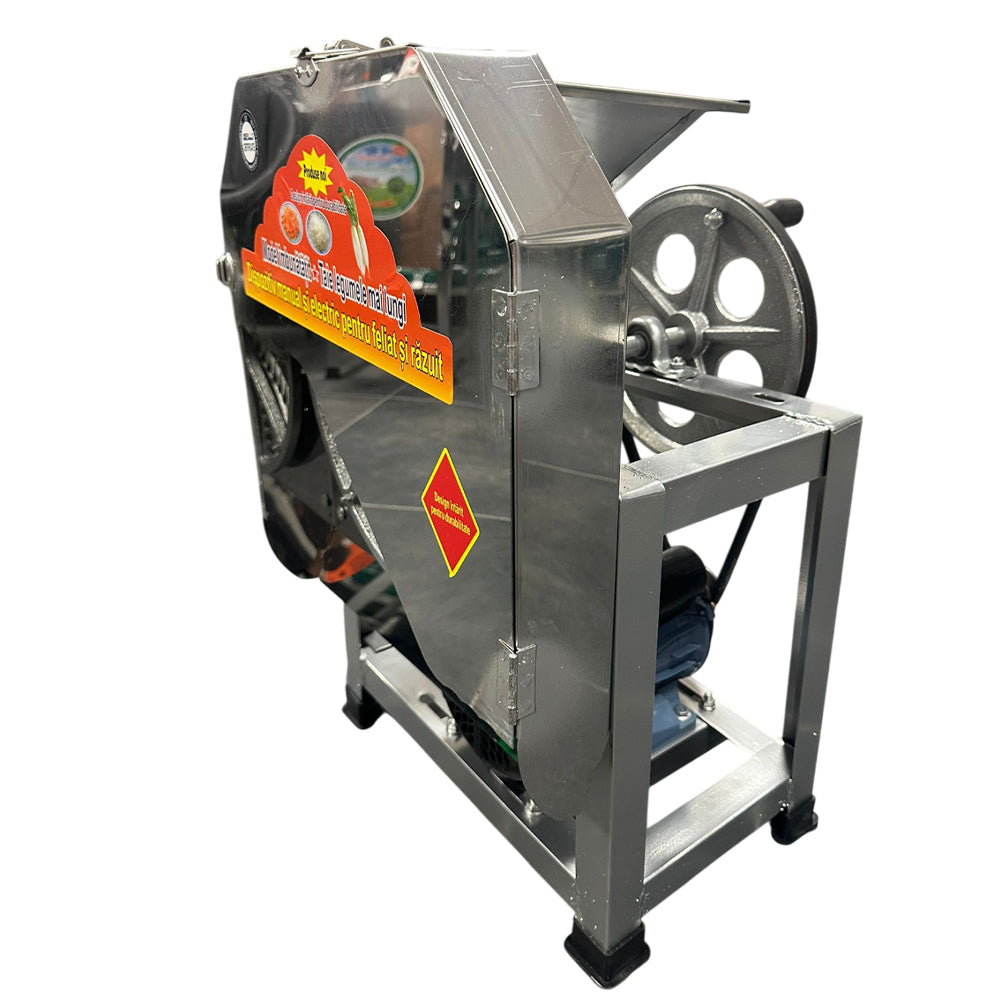 Razatoare electrica Brillo din inox pentru legume si fructe, 2200W, uz casnic