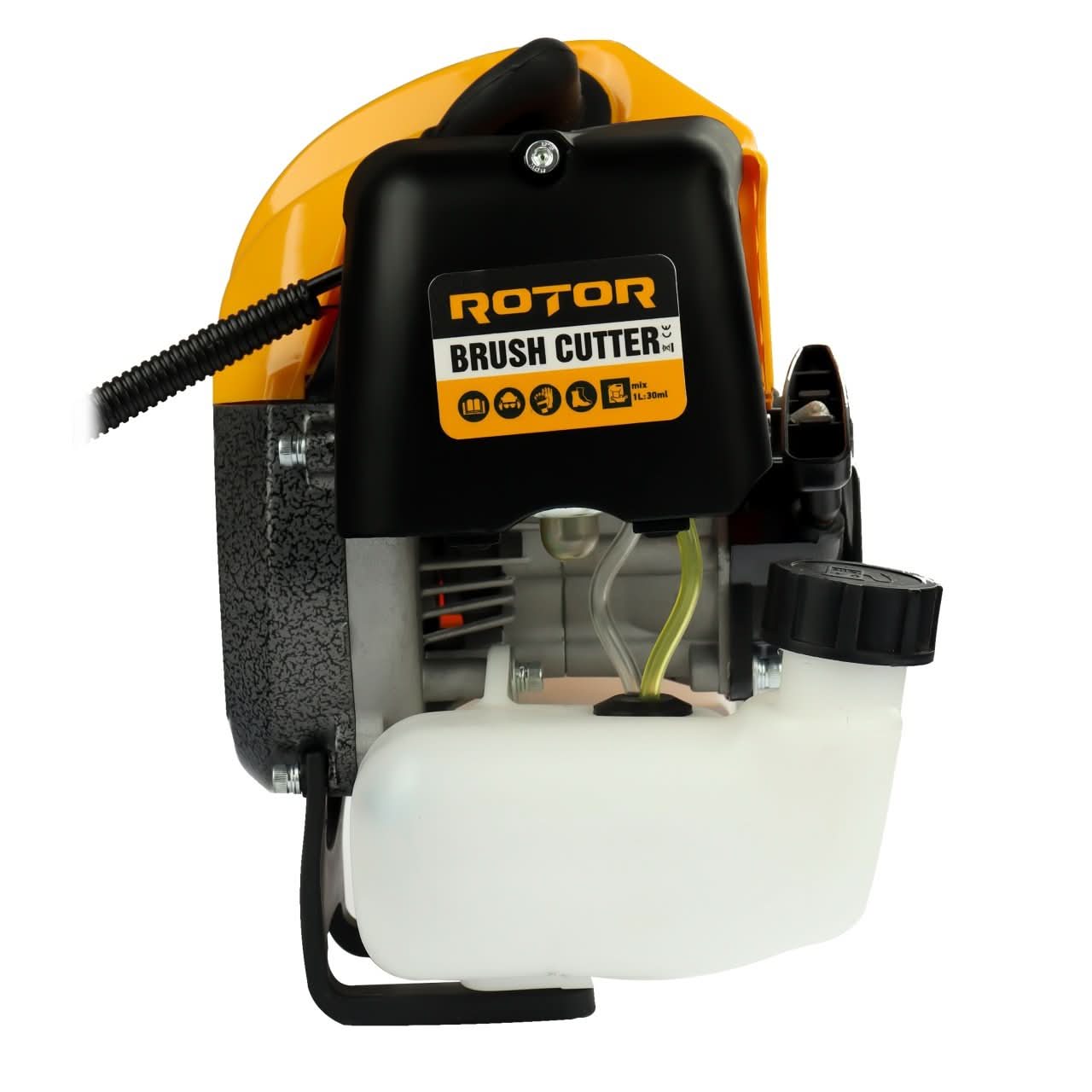 Motocoasa pe Benzina ROTOR R5500, 4.7 CP, 5500W, Motor 2T, Viteza Maxima 10000 RPM