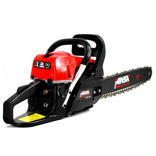 Motofierastrau pe benzina semiprofesional Minsk MYE3500-C, 3.3 CP, lama 45 cm, 52 cm³, sistem antivibratii, pornire usoara