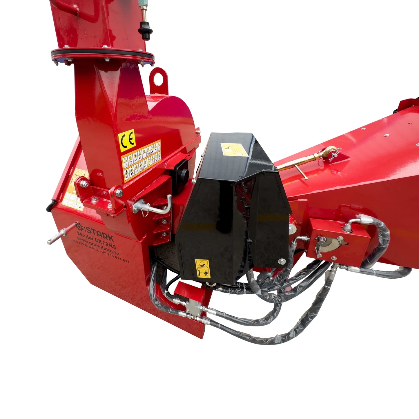 Tocator crengi ZEP STARK BX-72RS PTO cu alimentare hidraulica, diametru max 180 mm, 40-100 CP, productivitate 14 m3/h