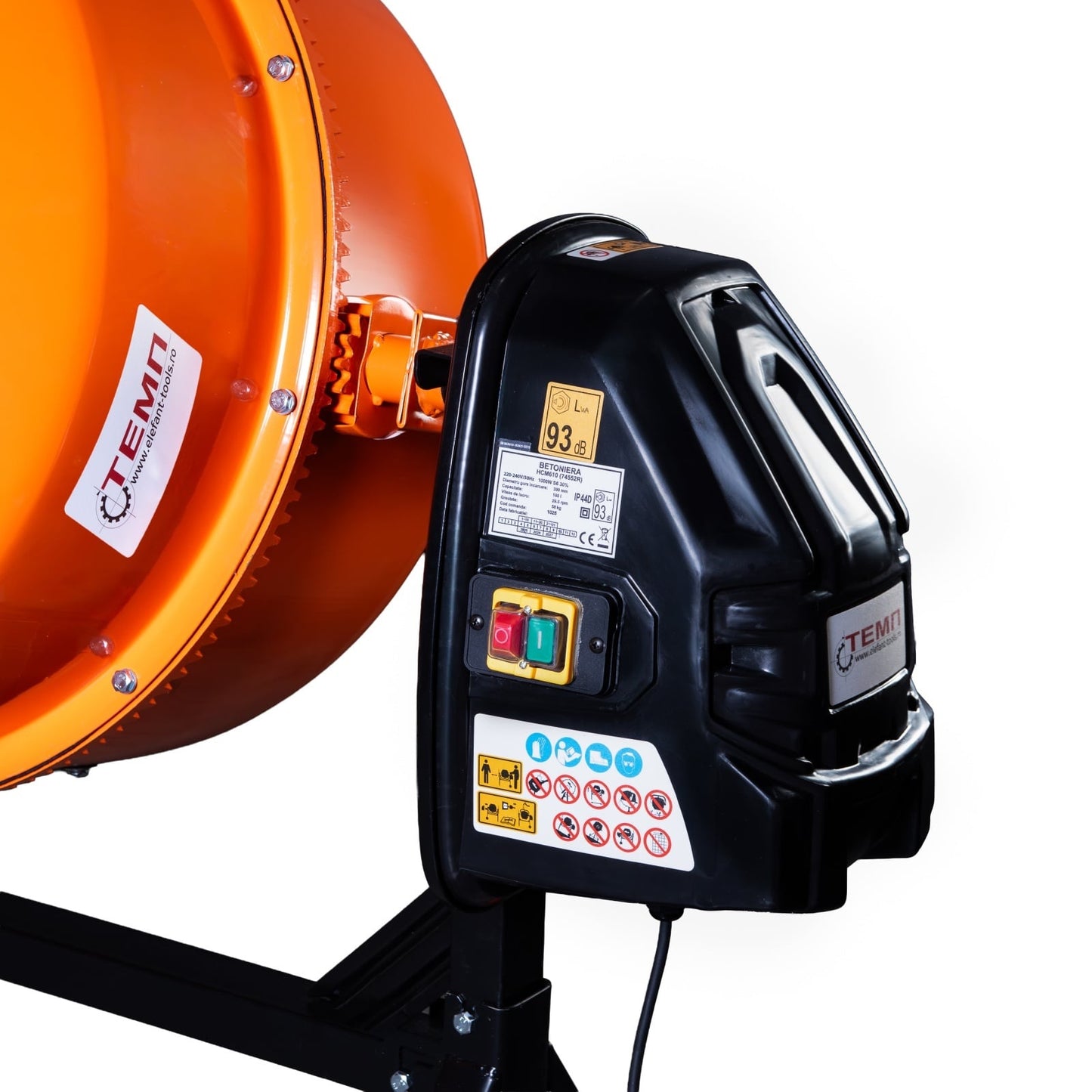 Betoniera ZEP Temp HCM610, 180L, 1000W