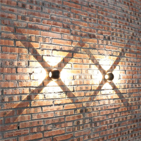 Aplica de perete Comet, 4x1W, 3000K, IP65