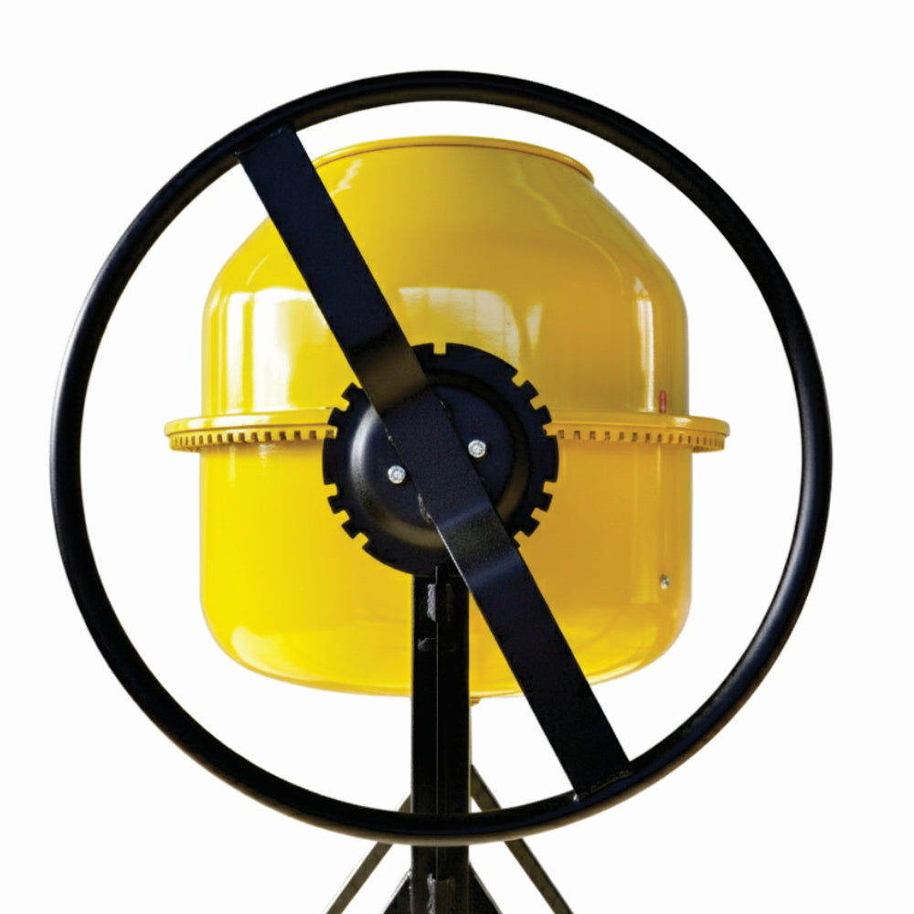 Betoniera profesionala ZEP HCM550, 160 litri, motor 1000W cu bobinaj din cupru, coroana din fonta, cu roti pentru transport usor