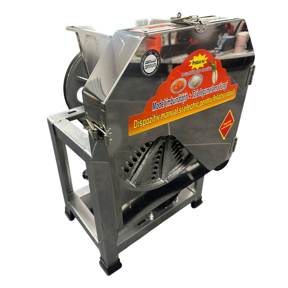 Razatoare electrica Brillo din inox pentru legume si fructe, 2200W, uz casnic