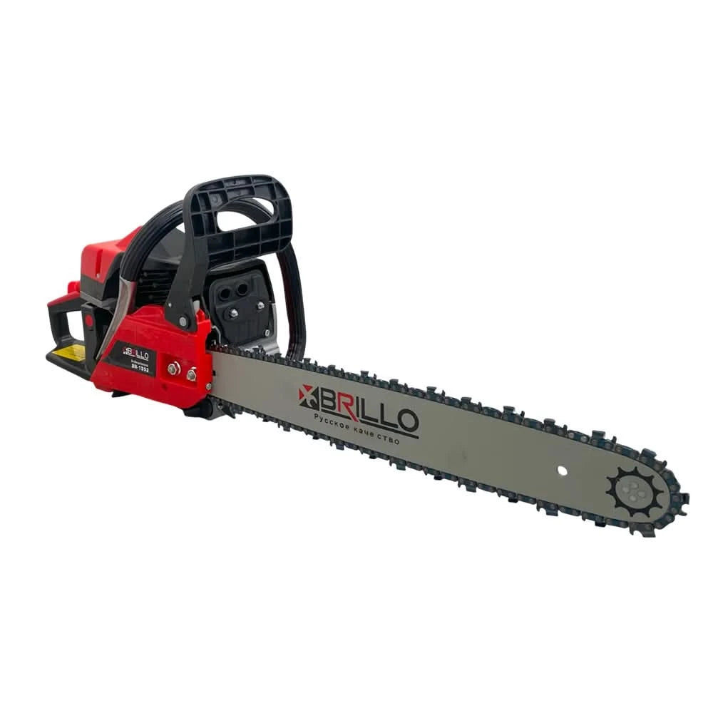 Drujba pe benzina Brillo BR-1552, 5CP, 52cc, lama 555mm, motor 2T, 10000 rpm