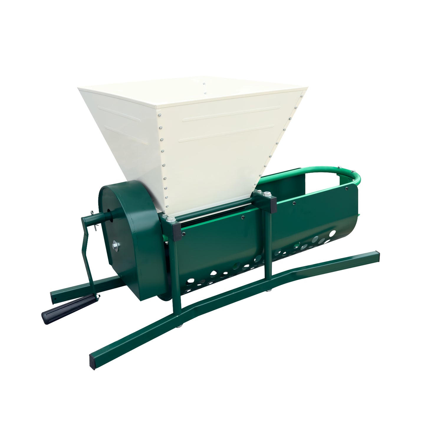 Zdrobitor struguri cu desciorchinator ZEP DG07, 300 kg/ora, 20L, role compozit, manual