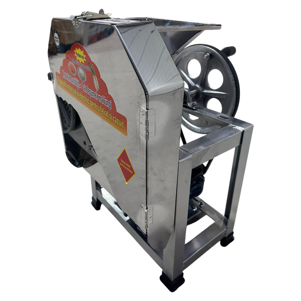 Razatoare electrica Brillo din inox pentru legume si fructe, 2200W, uz casnic