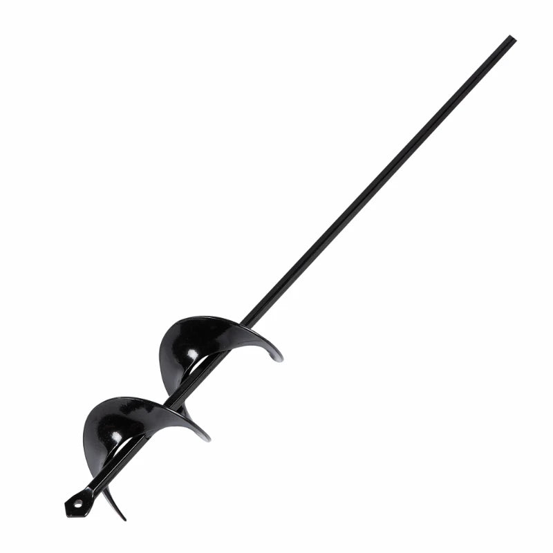 Burghiu pamant pentru bormasina, Micul Fermier GF-2177, otel rezistent, 6x45 cm