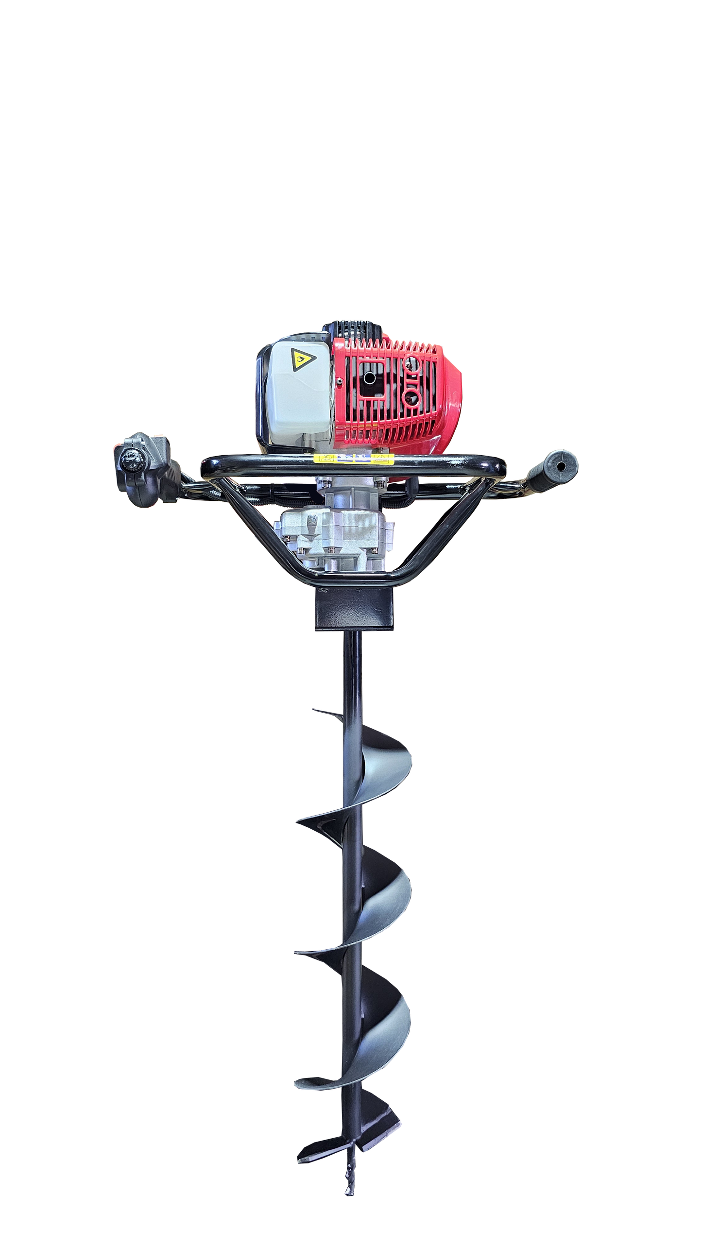 Motoburghiu Profesional ZEP 52CC, 4.7 CP, 2 timpi, 3500W, burghiu 150 mm inclus,