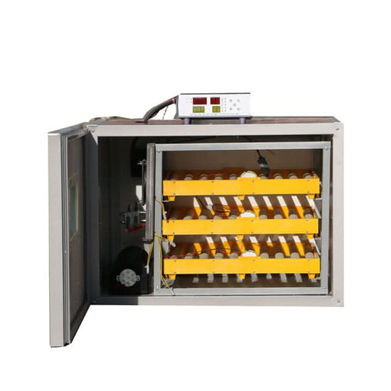 Incubator ZEP 180 pentru oua, capacitate mare, control digital, intoarcere automata, ovoscop integrat