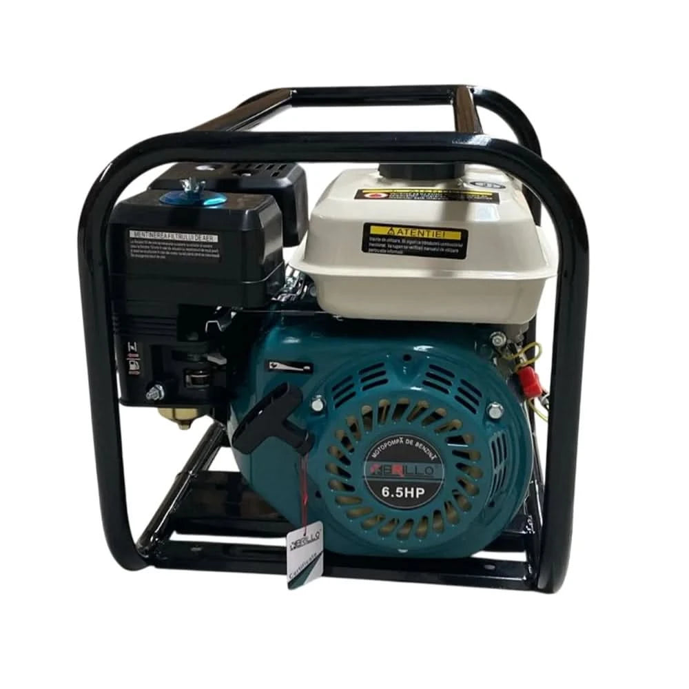 Motopompa pe benzina Brillo WP-20, 6.5CP, 2 toli, 35 mc/h, 26m refulare, 8m absorbtie, motor 4T OHV