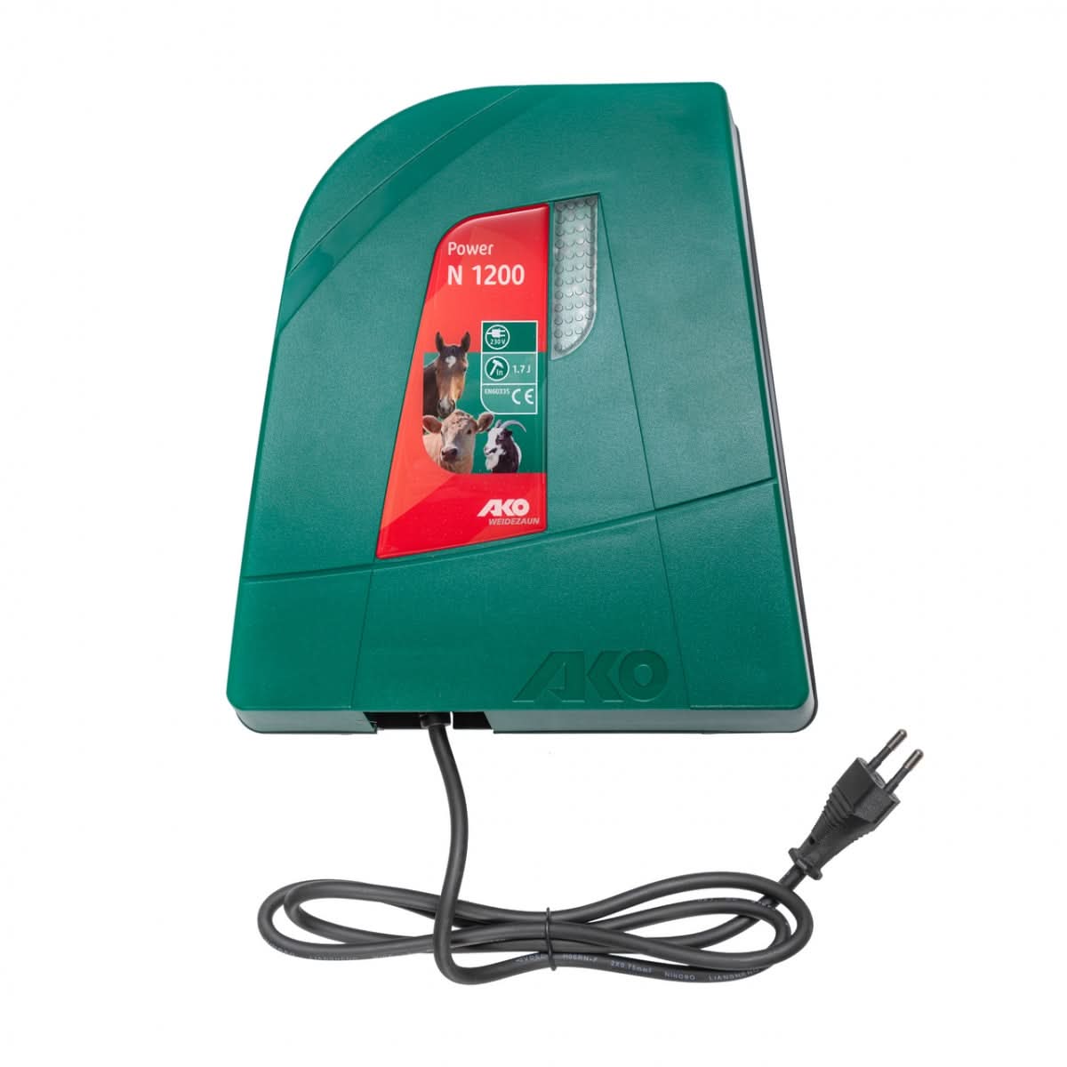 Aparat gard electric AKO Power N 1200, 230 V, 1,2 Joule, lungime împrejmuire 2000 m