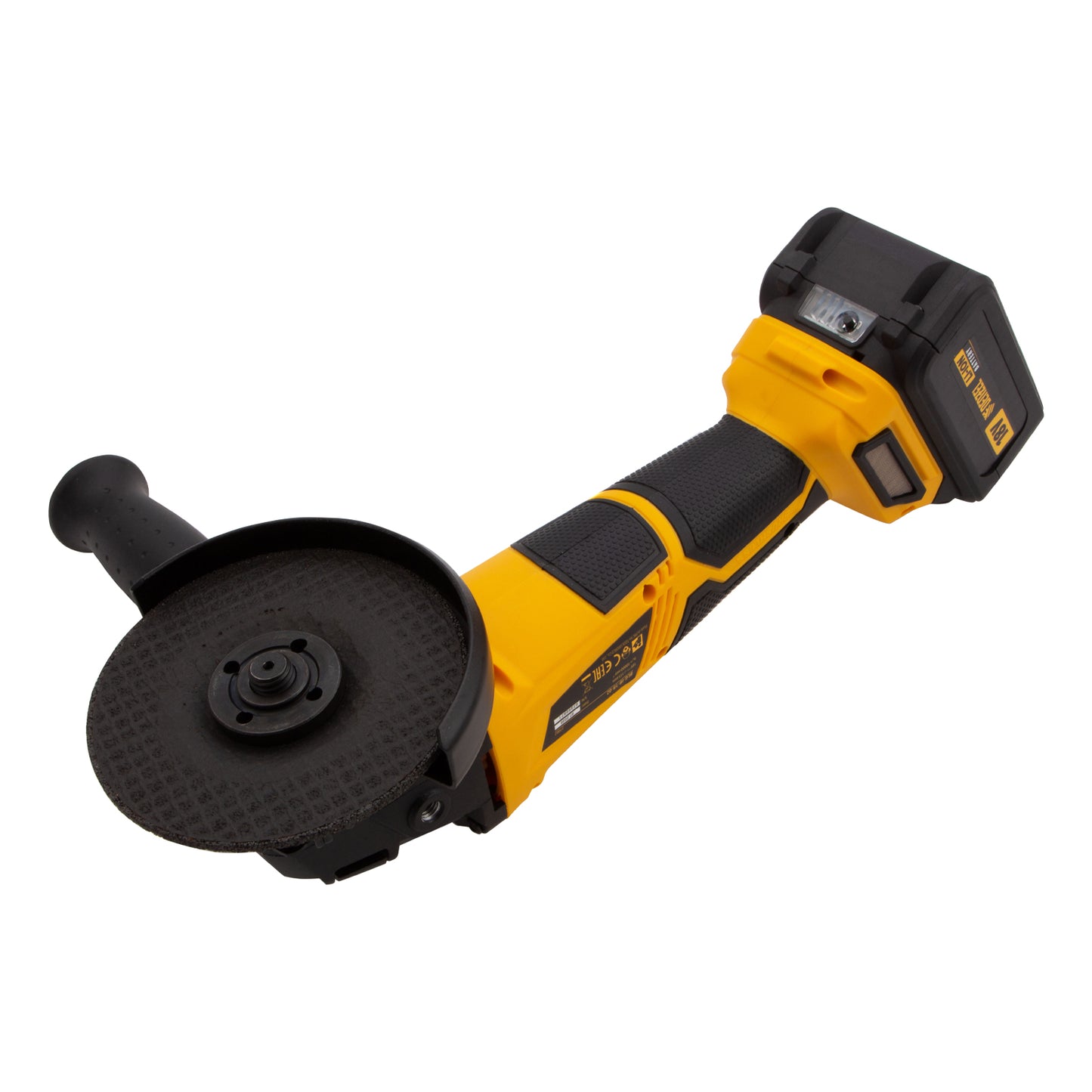 Polizor unghiular cu acumulator Denzel BLG-IB-18-02, Li-Ion 18 V, 3 Ah, disc 115 mm, motor fara perii