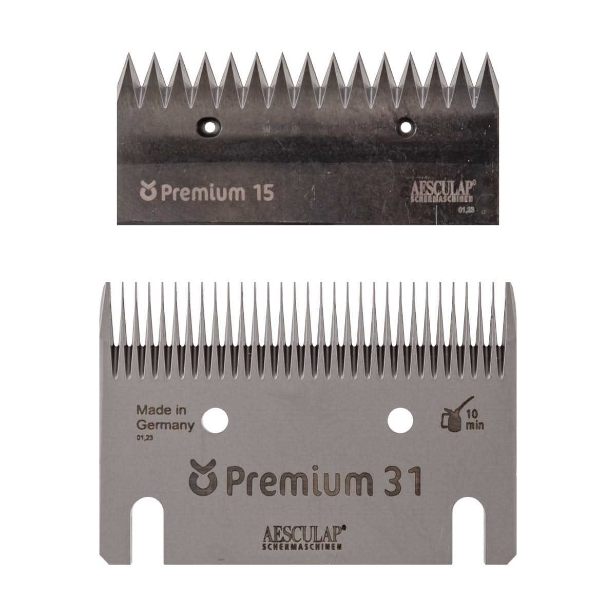 Set cutite pentru masina de tuns bovine/cabaline 31/15