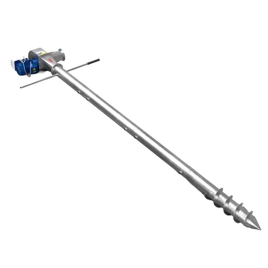 Racheta aerare cereale KOZAK-4 380V TMC, galvanizata, 1.5 kW, suflare si aspiratie