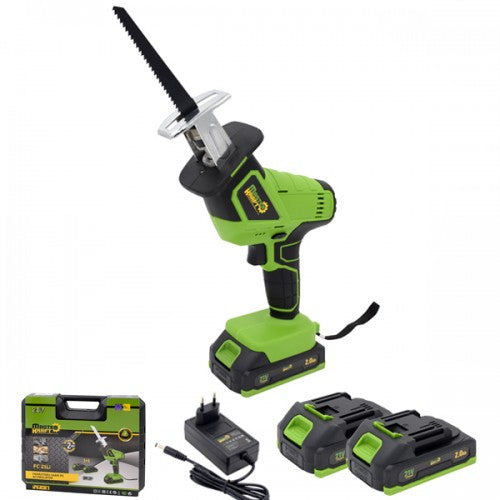 Fierastrau sabie cu acumulator 21V Master Kraft FC 21Li, 2 acumulatori, valiza, 0-3000 rpm