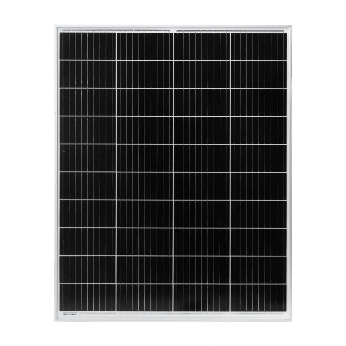 Panou solar monocristalin 100W cu regulator de încărcare PWM 10A pentru acumulatori 12V