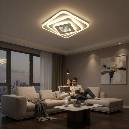 Plafoniera LED Naiad 56W, 3850lm, 240x240x55mm