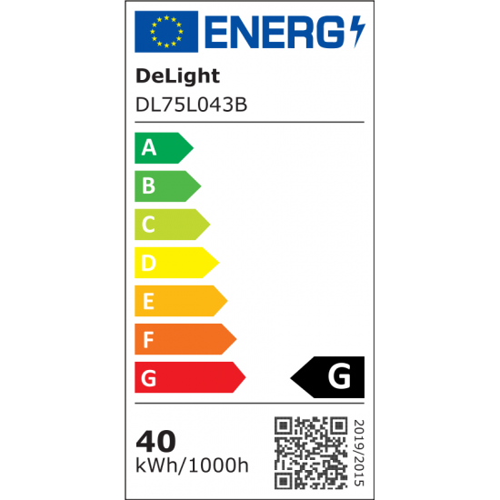 Lustra LED Cercuri 40W, 3 Brate, 3600 lm, 440x150mm, IR