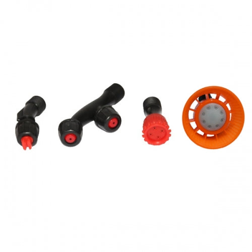 Pompa de stropit electrica (vermorel) Master Kraft KF-12C-12, 12L, acumulator 12V 8Ah, tub inox