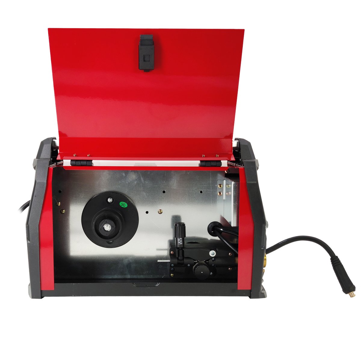 Aparat de Sudura MIG/MMA DDT PROFESSIONAL DDT-2005, 230V, 350A, Invertor, Rola Sârma, Afisaj Digital, 0.8-1.0 mm Sârmă, 1.6-5 mm Electrod
