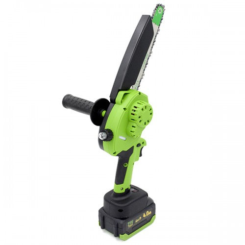 Minidrujba cu acumulator 21V 8" Master Kraft FML 21-8 Brushless, 2 acumulatori, valiza