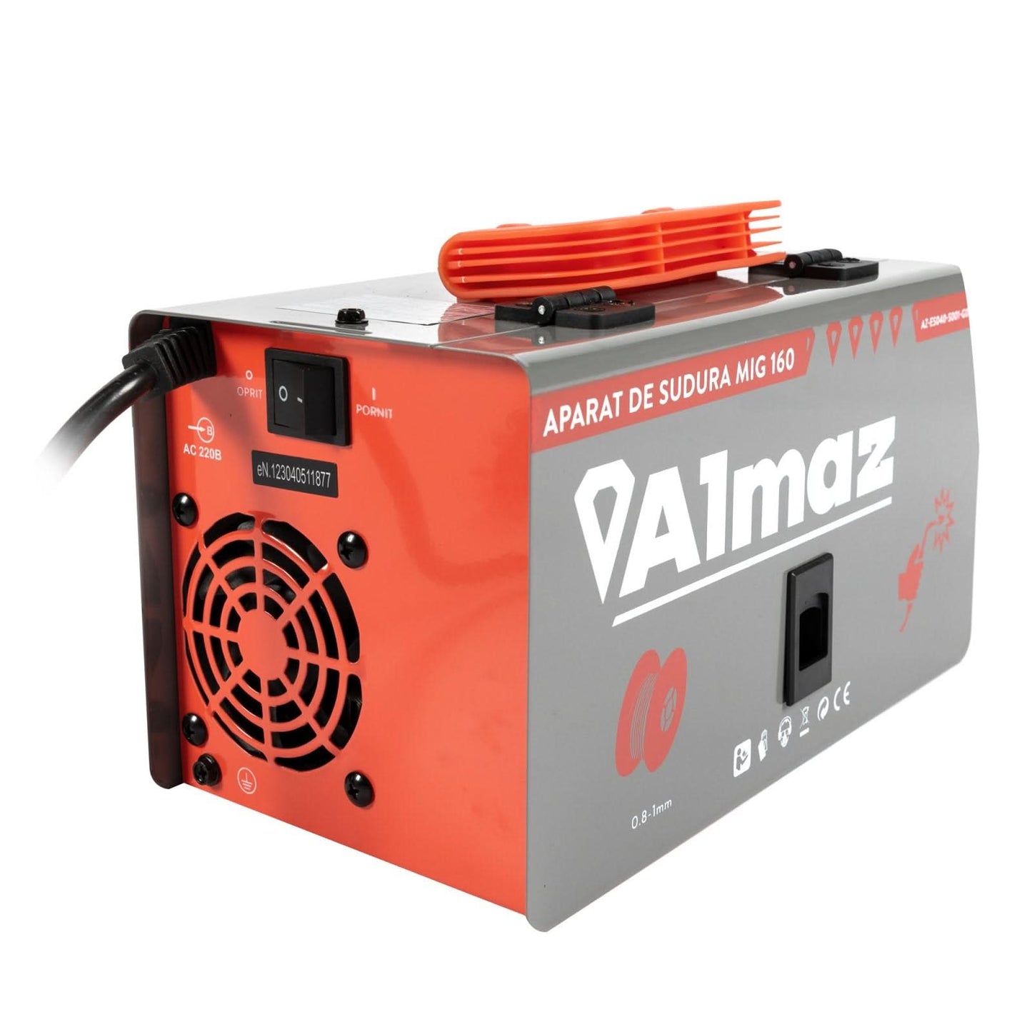 Aparat de sudura MIG160 Almaz AZ-ES040-S001-G01 – compact, versatil, performant