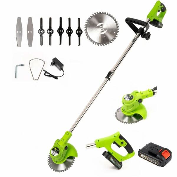 Motocoasa Lider MX812 cu acumulator 48V, 1500W, 3000 rpm, accesorii incluse