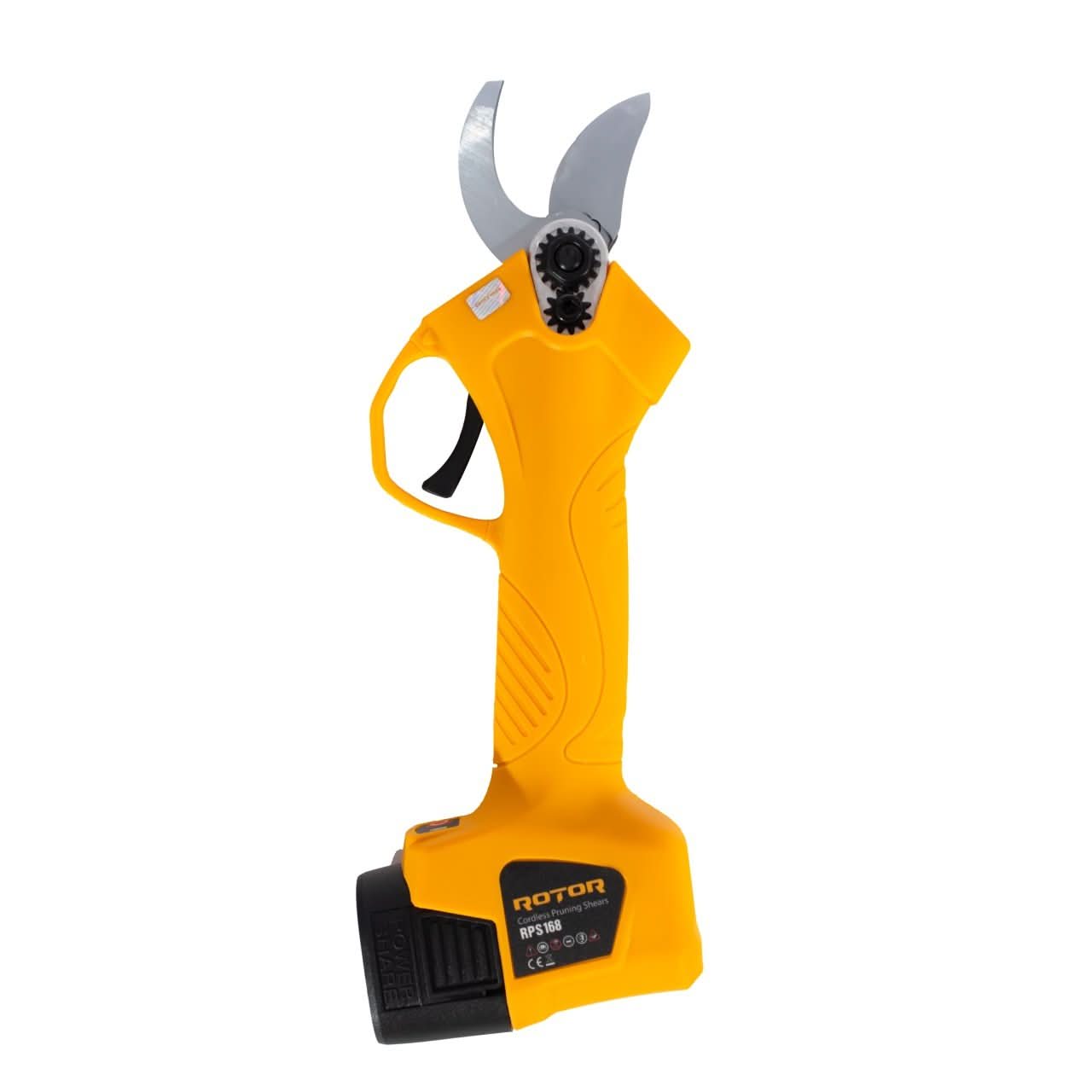 Foarfeca cu acumulator ROTOR RPS168, 16V/1.5Ah, motor brushless, taiere 25 mm, 1.9 kg, 2 baterii
