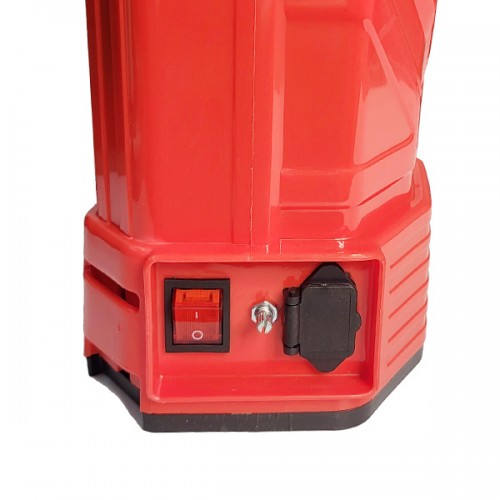 Pompa de stropit electrica INCRAFT 12L, cu acumulator 12V 12Ah, 4 duze, otel inoxidabil