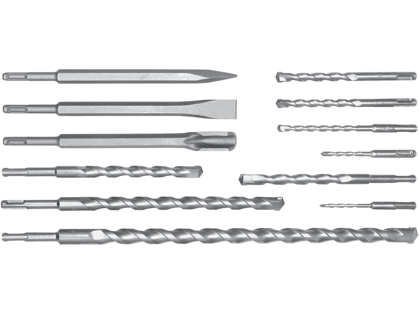 SET BURGHIE SI DALTI SDS PLUS, 12 BUC