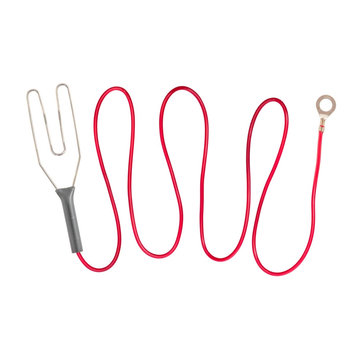 Cablu iesire impulsuri aparat gard electric, 1,1 m, cu papuc inelar