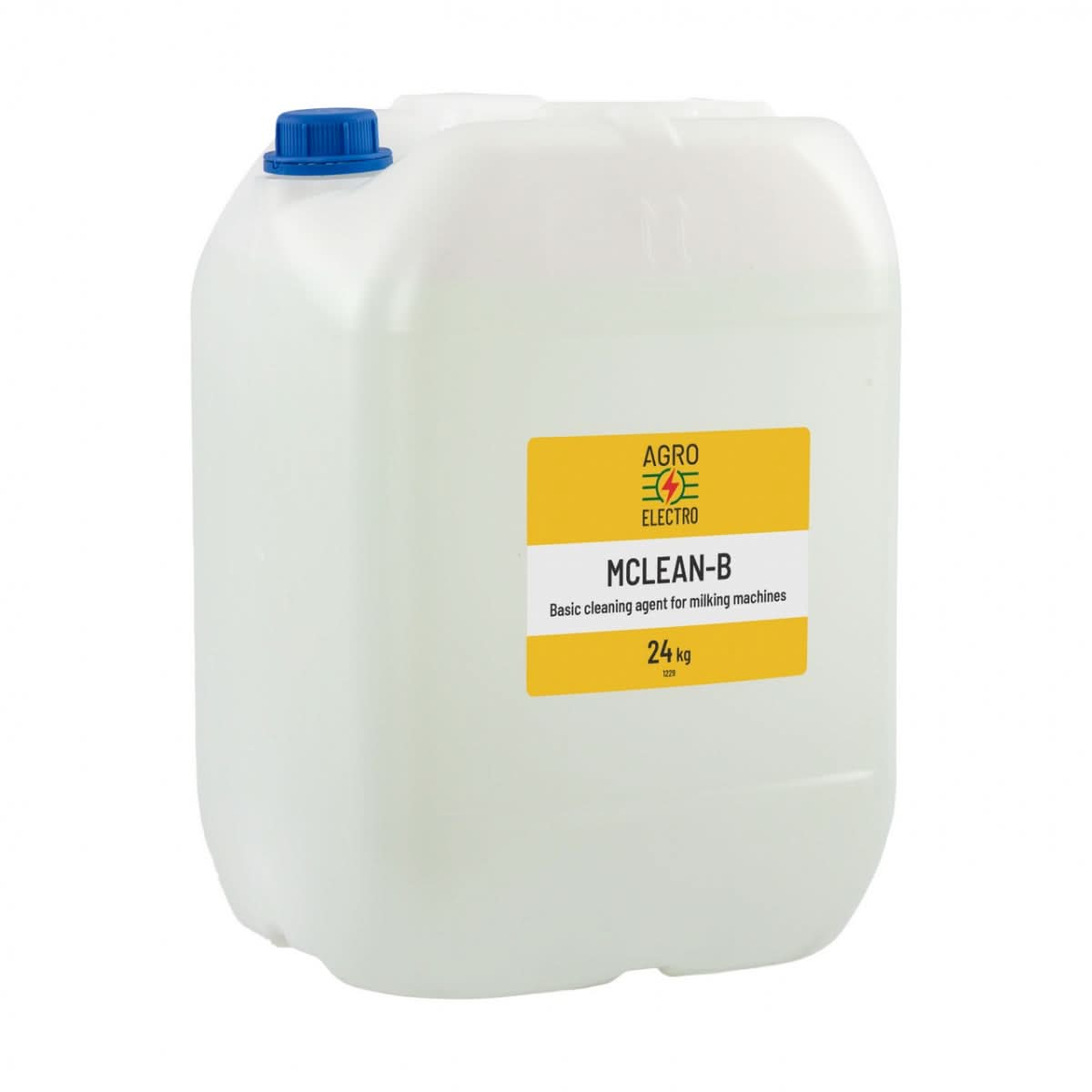 Detergent bazic pentru curatarea aparatelor de muls, MCLEAN-B, 24 kg
