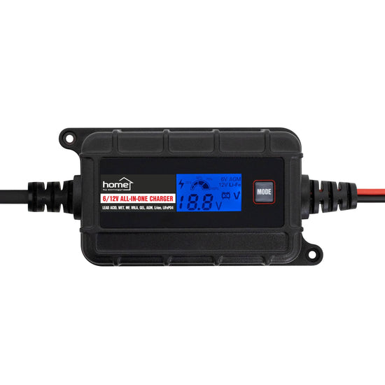 Incarcator acumulator SMART SMC20, 6-12V, 2A, LCD, IP65
