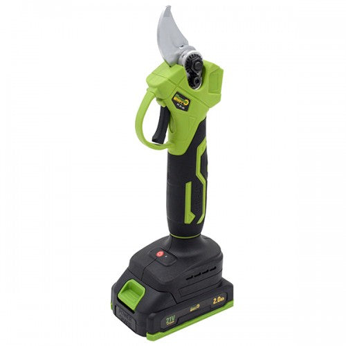 Foarfeca de gradina cu acumulator 21V Master Kraft FC 21-25 Brushless, 2 acumulatori, incarcator, valiza transport