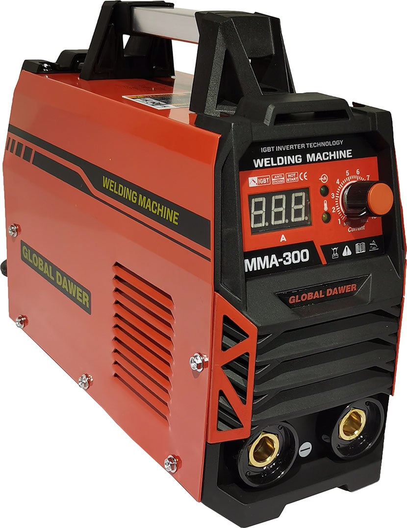 Invertor de Sudura MMA Global Dawer – 300A, Electrozi 2.5–4 mm, Tehnologie IGBT
