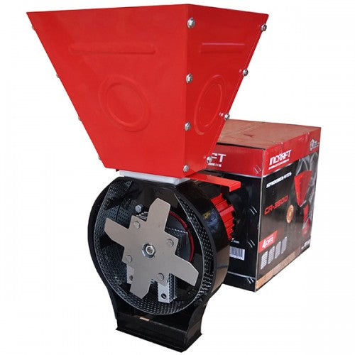 Moara electrica de furaje INCRAFT CR-3500, 3.5 kW, 20 ciocanele, 4 site, 200 kg/h, 10L