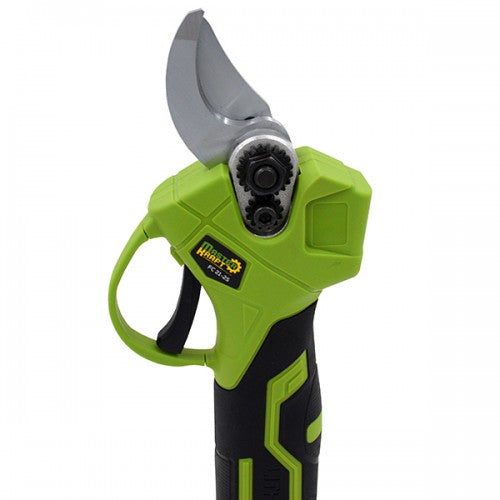 Foarfeca de gradina cu acumulator 21V Master Kraft FC 21-25 Brushless, 2 acumulatori, incarcator, valiza transport