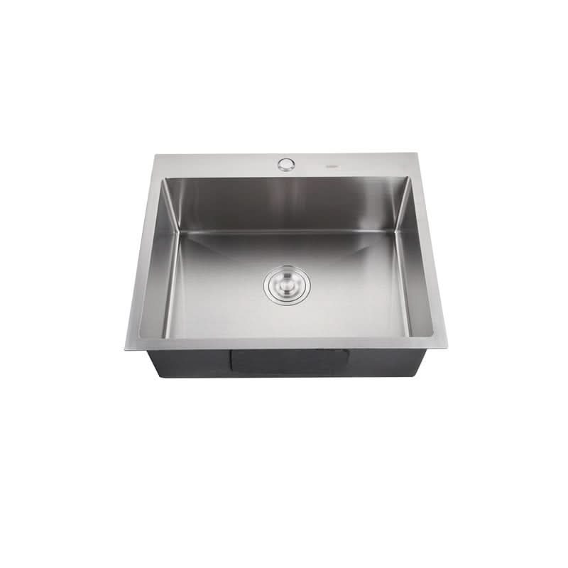 Chiuvetă bucătărie MIXXUS HM5045-215.SUS304, oțel inoxidabil, 500x450mm, adâncime 215mm, cromată