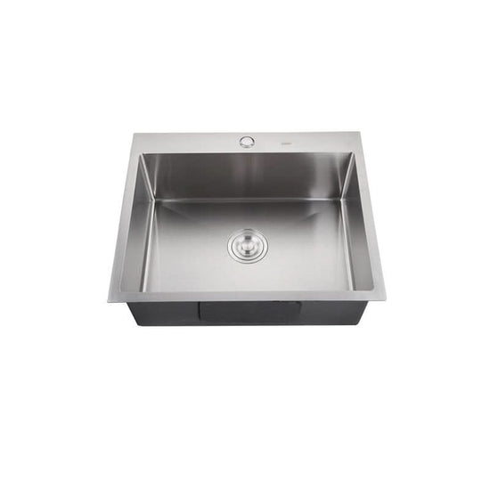 Chiuvetă bucătărie MIXXUS HM5045-215.SUS304, oțel inoxidabil, 500x450mm, adâncime 215mm, cromată