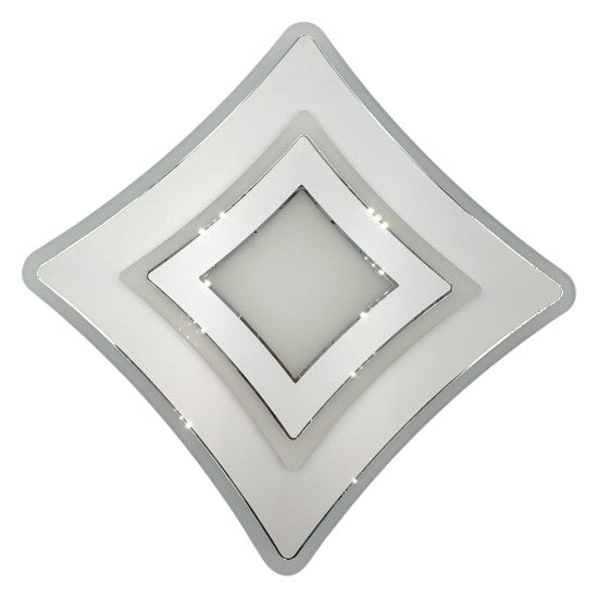 Plafoniera LED Sinope 56W, 4600lm, 300x300x50mm