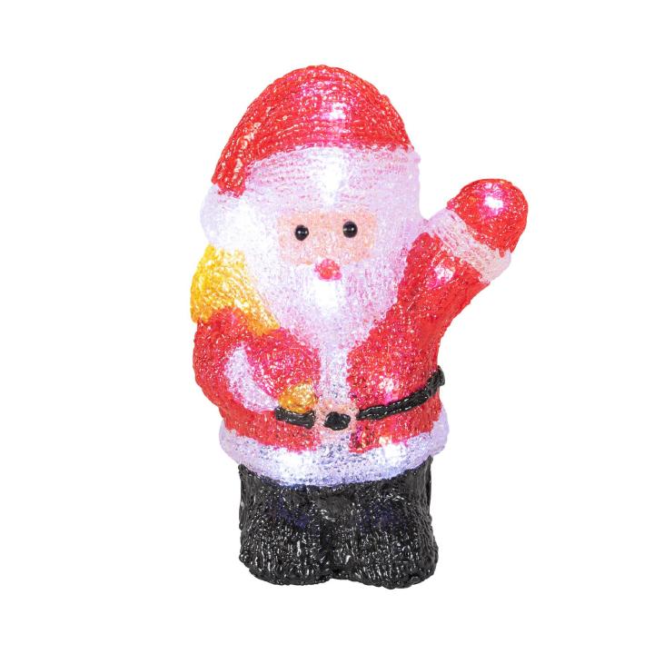 Decor LED Mos Acrilic, Interior si Exterior, 16 LED Alb Rece, 16x23x10 cm, KDA11