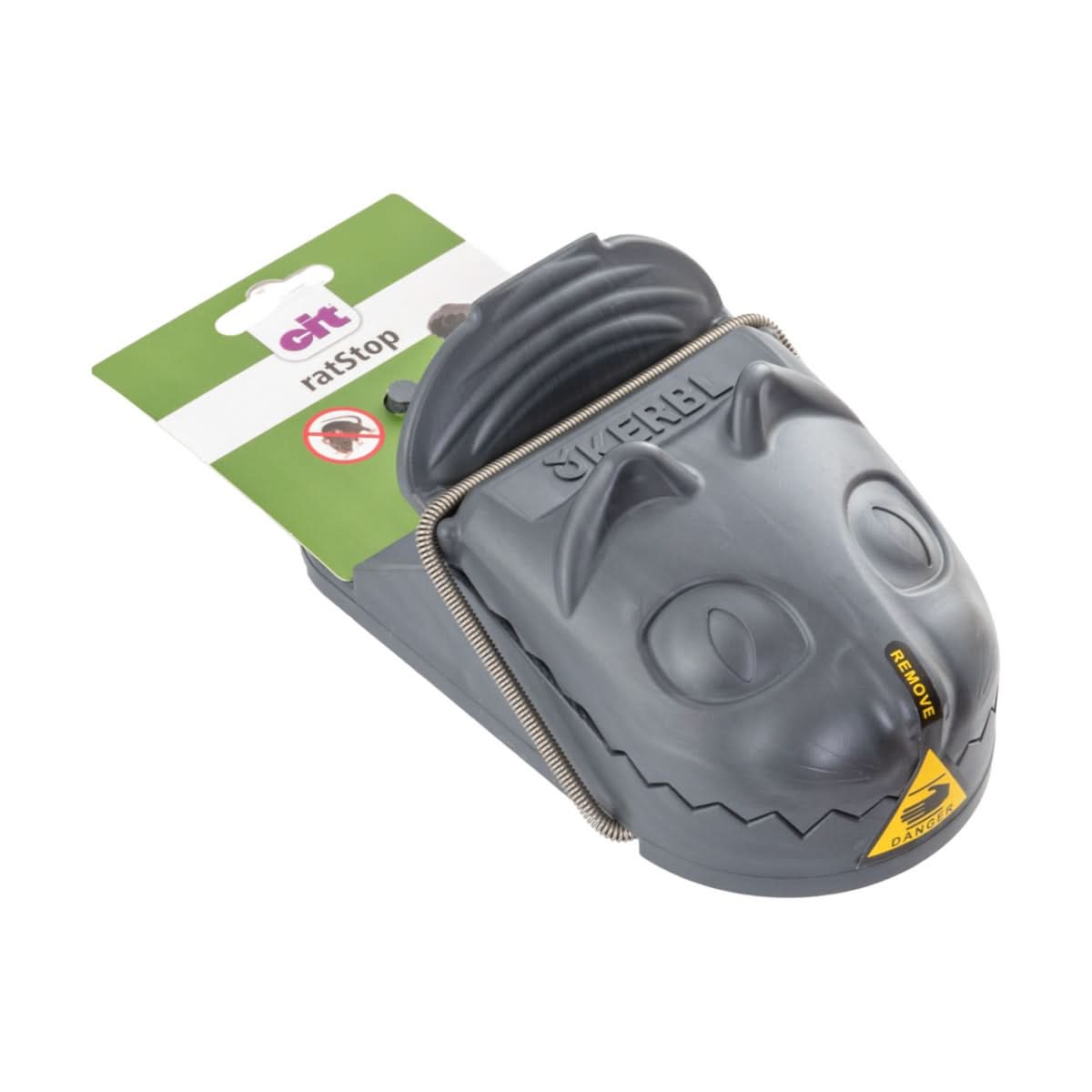 Capcana cu momeala pentru sobolani ratStop din plastic cu arc din otel