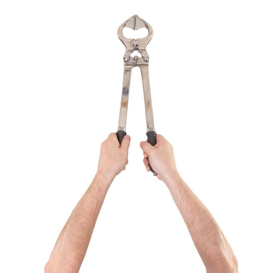 Clese castrare fara sange pentru tauri si cai, oțel nichelat, 47 cm