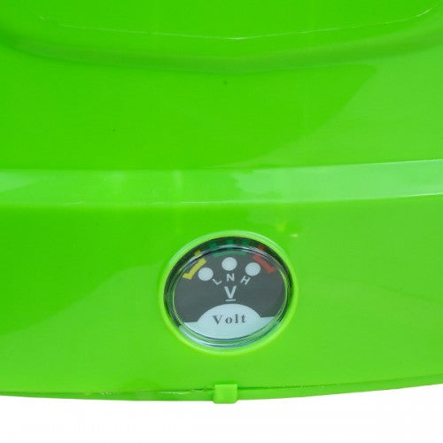 Pompa de stropit electrica Master Kraft KF-12C-8V, 12L, acumulator 12V 8Ah, 4+4 duze, lance 115 cm, verde