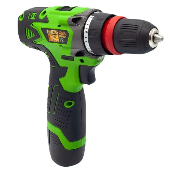 Autofiletanta cu acumulator Procraft Industrial PA12Li DFR, 12V, 2Ah, 350-1200 rpm, mandrina detasabila