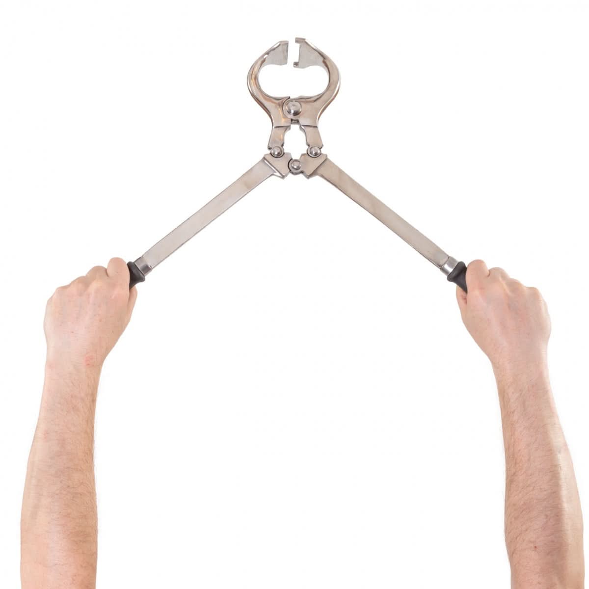 Clese castrare fara sange pentru tauri si cai, oțel nichelat, 47 cm