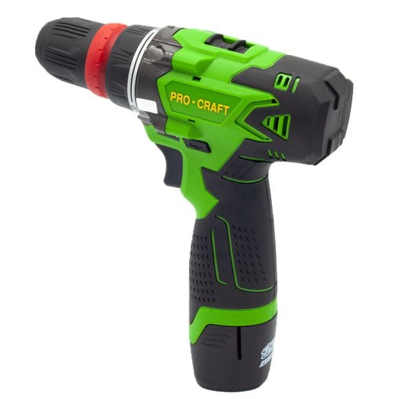 Autofiletanta cu acumulator Procraft Industrial PA12Li DFR, 12V, 2Ah, 350-1200 rpm, mandrina detasabila