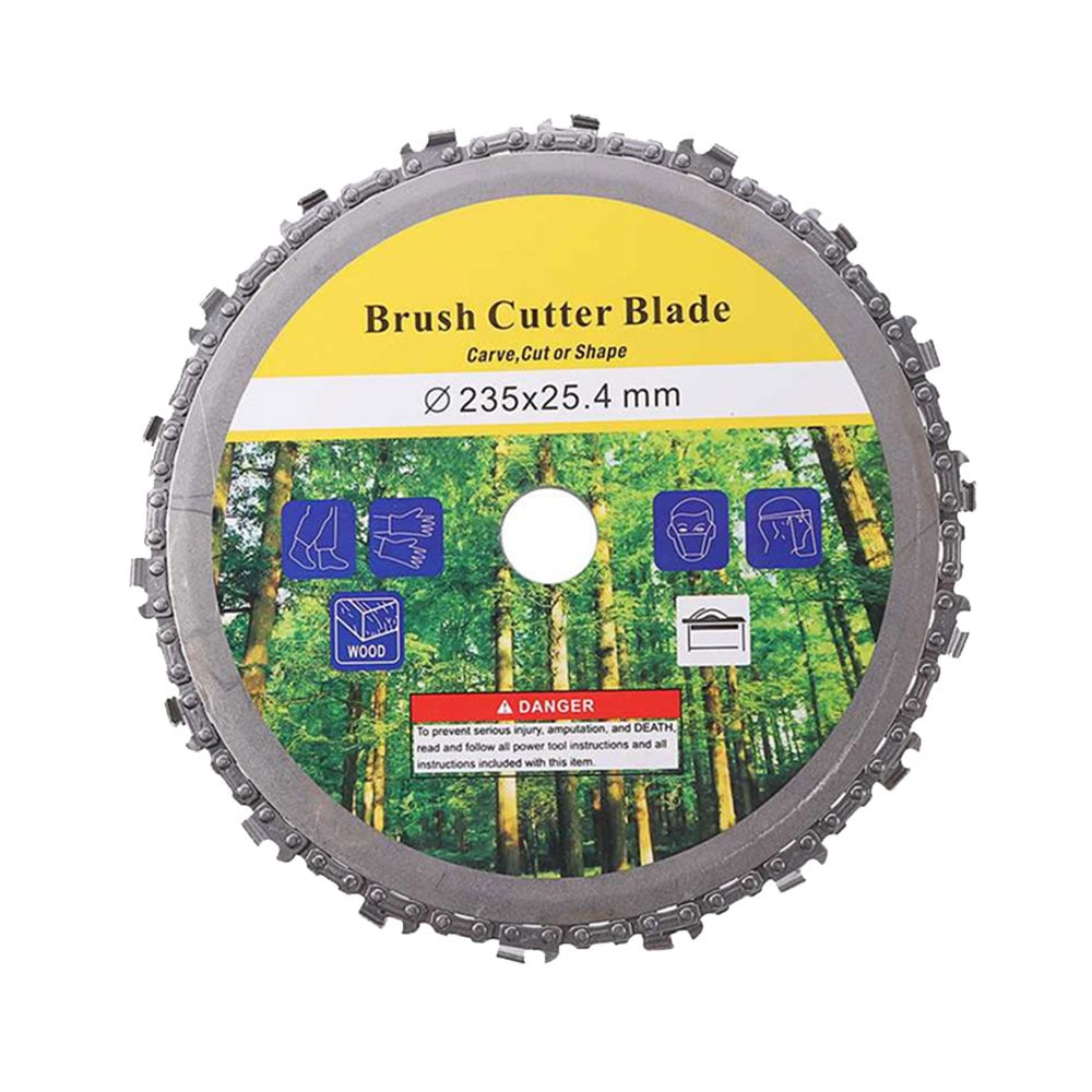 Disc motocoasa cu lant de drujba, 235mm x 25.4mm, universal