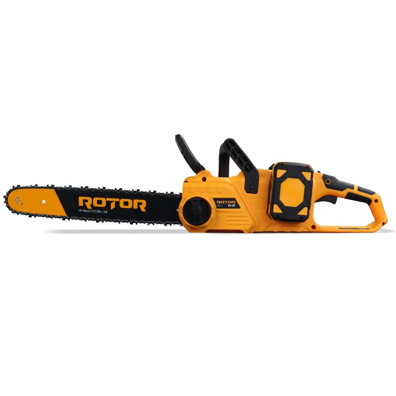 Drujba pe acumulator ROTOR RBS1601, 36V 5Ah, lama 40cm, 6000rpm, 26m/s, 2x baterii